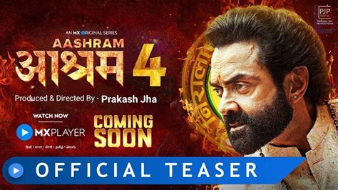 aashram season 4 mx player|Aashram 4 OTT Release date stream MX Player。